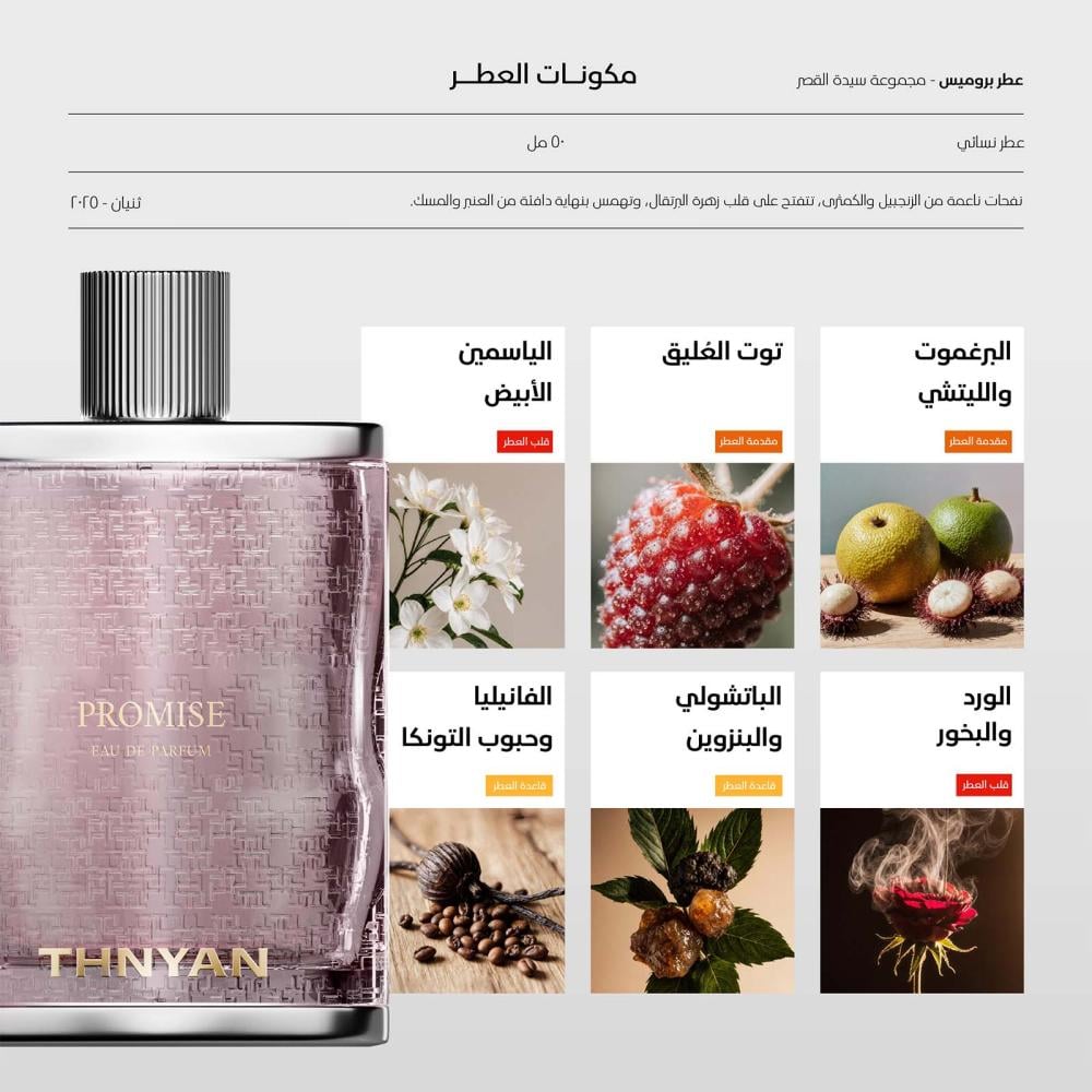 مجموعة سيدة القصر | 5 عطور حصرية من ثنيان